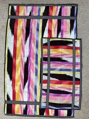 Missoni Home Bath and Hand Towel Set Pezzi New in Packaging